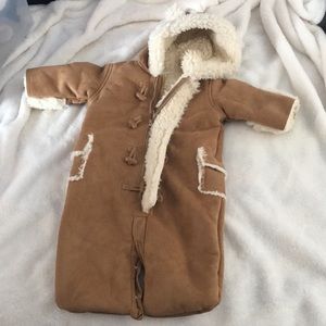 SOLD. Baby Sherpa gap snow suit